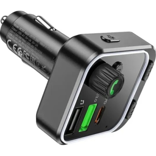 FM модулятор BOROFONE BC53, Black, Box