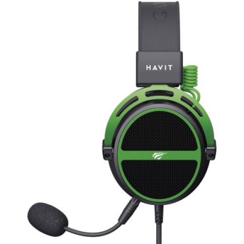 Наушники Havit HV-H2030E Black/Green (6939119067076)