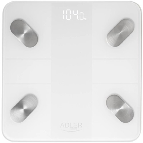 Весы напольные Adler AD 8186 white (AD8186W)