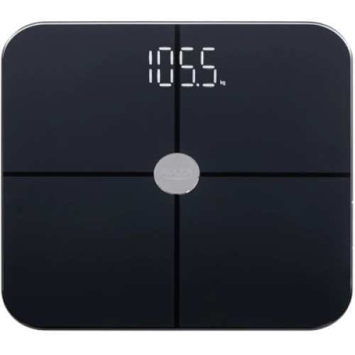 Весы напольные Adler AD 8187 black (AD8187B)