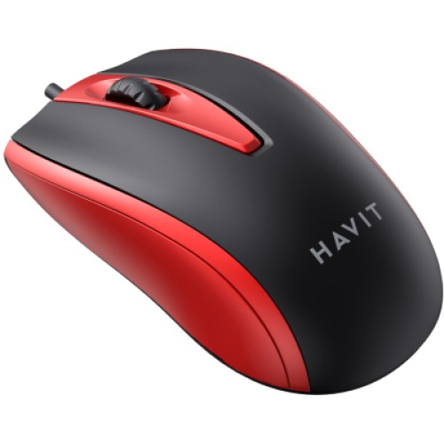 Мышка Havit HV-MS871 USB Red (6939119020293)