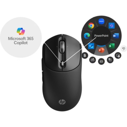 Мышка HP 700 Rechargeable Wireless/Bluetooth Black (AZ7B0AA)