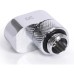 Фитинг для СЖО Alphacool Eiszapfen 16mm off set fitting rotatable - chrome (17602)