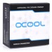 Фитинг для СЖО Alphacool Eiszapfen 16mm off set fitting rotatable - chrome (17602)
