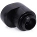 Фитинг для СЖО Alphacool Eiszapfen 8mm off set fitting rotatable - black (17604)