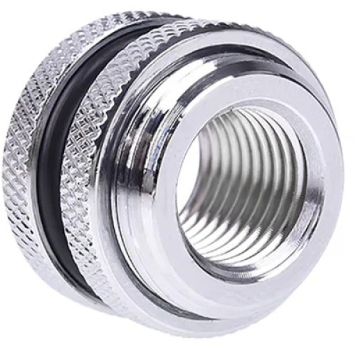Фитинг для СЖО Alphacool HF bulkhead connector passthrough G1/4 - chrome (17068)