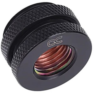 Фитинг для СЖО Alphacool HF bulkhead connector passthrough G1/4 - deep black (17069)