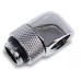 Фитинг для СЖО Alphacool Eiszapfen L-connector rotatable - 4pcs Set - Chrome (17616)