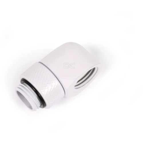 Фитинг для СЖО Alphacool Eiszapfen L-connector rotatable - 4pcs Set - White (17619)