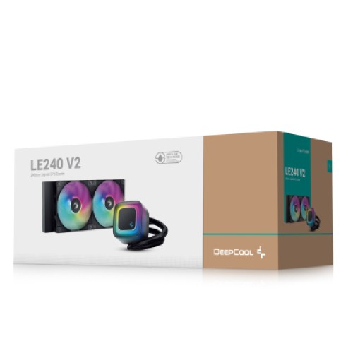 Система жидкостного охлаждения Deepcool LE240 V2 (R-LE240-BKAMMC-G-2)