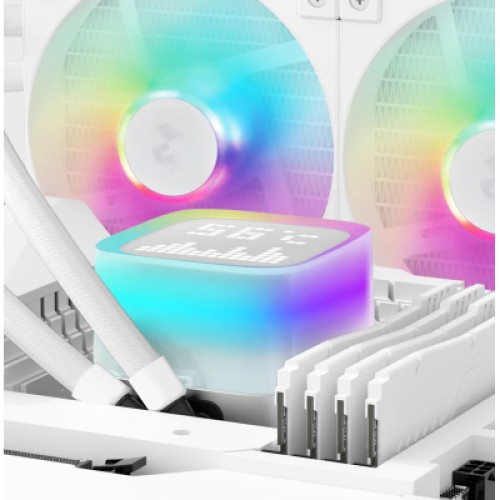 Система жидкостного охлаждения Deepcool LP360 ARGB White (R-LP360-WHMSMC-G-1)