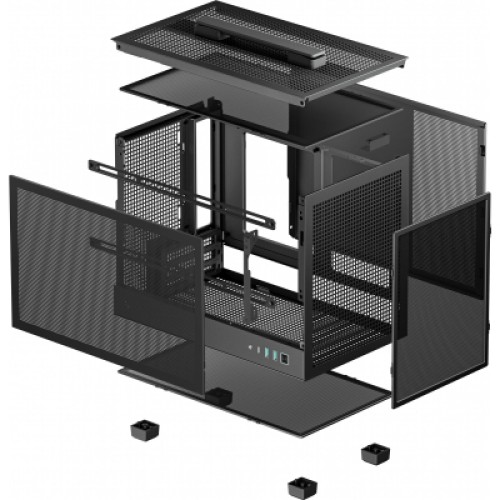 Корпус Deepcool CH160 Mesh Black (R-CH160-BKNMI0-G-1)