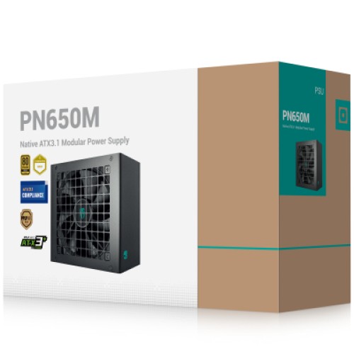 Блок питания Deepcool 650W PN650M GamerStorm (R-PN650M-FC0B-JGEU)