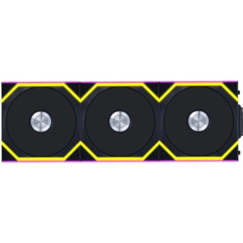 Кулер для корпуса Lian Li Uni Fan SL WIRELESS 120-3, Black (G99.12SL1W3B.00)
