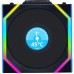 Кулер для корпуса Lian Li Uni Fan SL WIRELESS LCD Reverse, 120-1 (G99.12RSLLCD1W1B.00)