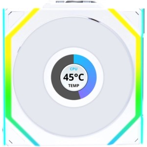 Кулер до корпусу Lian Li Uni Fan SL WIRELESS LCD Reverse, 120-1 (G99.12RSLLCD1W1W.00)