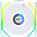 Кулер для корпуса Lian Li Uni Fan SL WIRELESS LCD Reverse, 120-1 (G99.12RSLLCD1W1W.00)