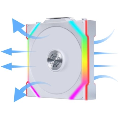 Кулер для корпуса Lian Li Uni Fan SL WIRELESS Reverse, 120-1, Wh (G99.12RSL1W1W.00)