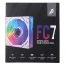 Кулер для корпуса 1stPlayer FC7 White (FC7-WH-1IN1)