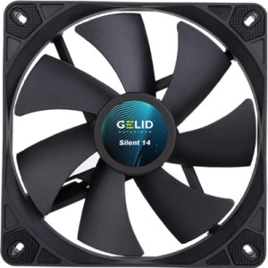 Кулер для корпуса Gelid Solutions Silent 14 Black 140 mm (FN-PX14-11)