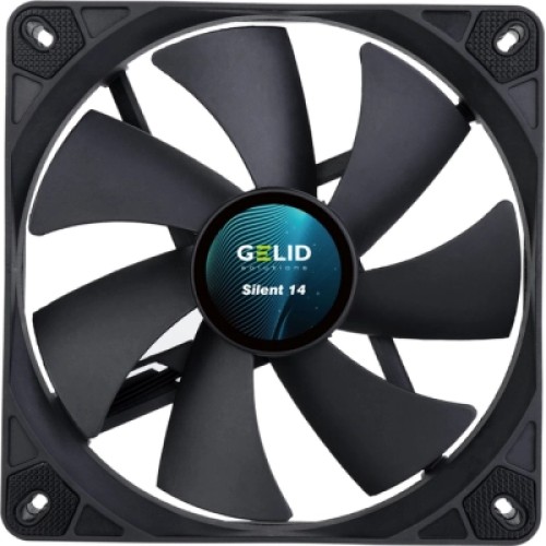 Кулер для корпуса Gelid Solutions Silent 14 Black 140 mm (FN-PX14-11)