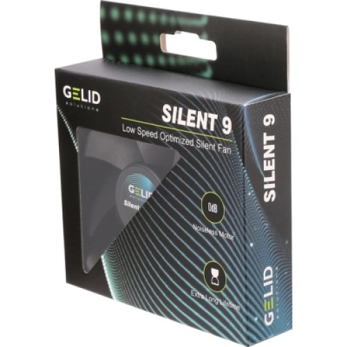 Кулер для корпуса Gelid Solutions Silent 9 Black 90 mm (FN-PX09-16)