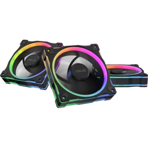 Кулер для корпуса ASUS PRIME MR120 ARGB BLACK 3IN1 (90DA00I0-B09020)