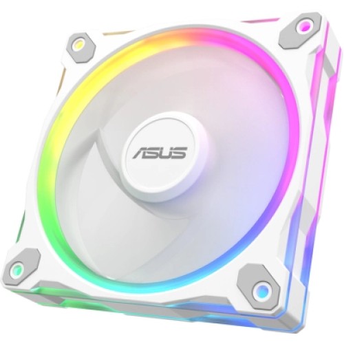 Кулер для корпуса ASUS PRIME MR120 REVERSE ARGB WHITE 3IN1 (90DA00L3-B09020)