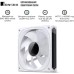 Кулер для корпуса JONSBO FR-505W ARGB White