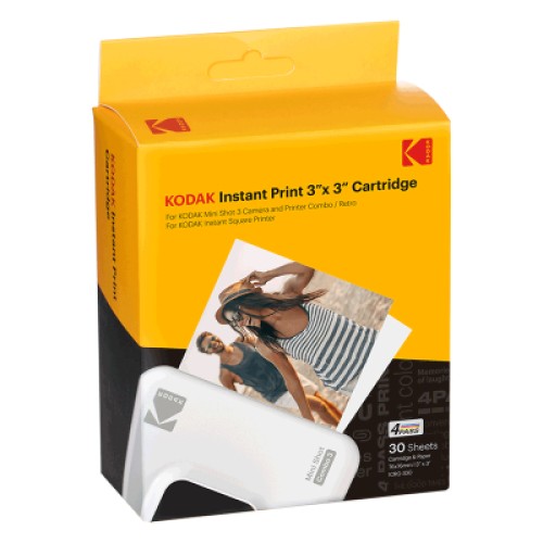 Картридж Kodak Instant Print 3x3" *30p, for Mini 3 Retro, Mini Shot 3 (ICRG-330)