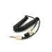 Кабель мультимедийный 3.5mm M to 3.5mm M 1.5m 90° corner black Voltronic (YT-AUXSGJ(M)/(M)-1.5-B)