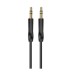 Кабель мультимедийный 3.5mm M to 3.5mm M 1.0m black BOROFONE (BL16/JB)