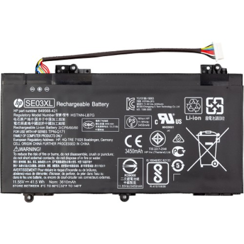 Аккумулятор для ноутбука HP Pavilion 14-al000 (SE03XL) 11.55V 3450mAh (NB462001)
