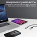 Дата кабель USB-C to RJ45 Ethernet 5.0m Promate (clink-rj45)