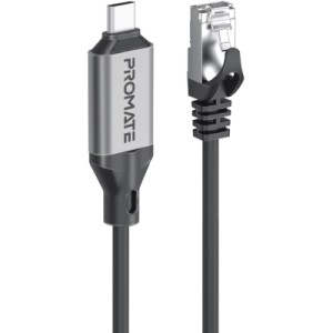 Дата кабель USB-C to RJ45 Ethernet 5.0m Promate (clink-rj45)