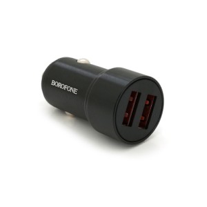 Зарядное устройство BOROFONE BZ19A 2xUSB + cable Micro 5P 1.0m Black (BZ19A/MB)