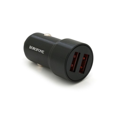Зарядное устройство BOROFONE BZ19A 2xUSB + cable Micro 5P 1.0m Black (BZ19A/MB)
