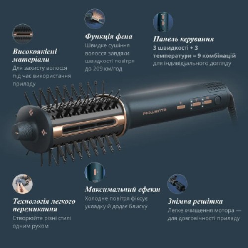 Фен-щетка Rowenta UB9720E0