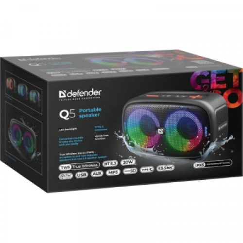 Акустическая система Defender Q5 Black (65305)