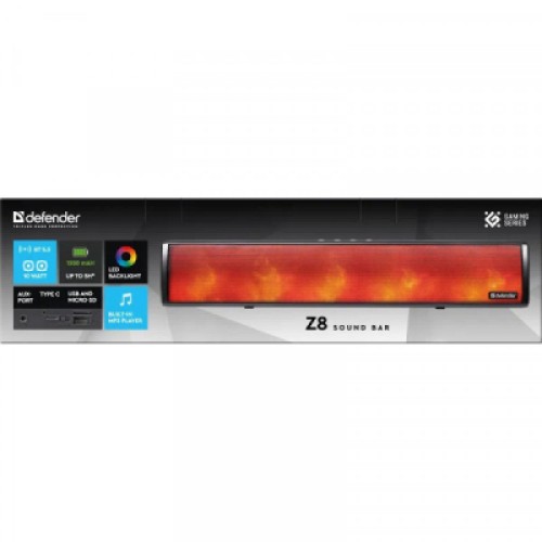 Акустическая система Defender Soundbar Z8 Black (65118)