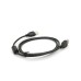 Дата кабель USB 2.0 AM/AF 1.0m ferrite black Voltronic (YT-AM/AF-1.0B)