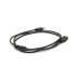 Дата кабель USB 2.0 AM/AF 1.5m ferrite black Voltronic (YT-AM/AF-1.5B)