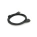 Дата кабель USB 2.0 AM/AF 2.0m ferrite black Voltronic (YT-AM/AF-2.0B)