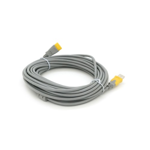Дата кабель USB 2.0 AM/AF 10.0m UF-104 grey yellow VEGGIEG (YT-AM/AF-UF-104)