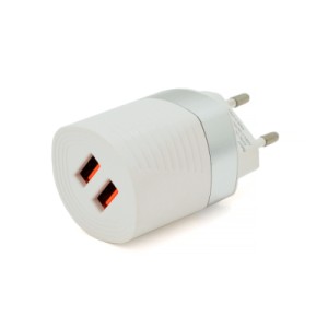 Зарядное устройство iKAKU KSC-181 2xUSB 2.4A White (KSC-181-JUNENG)