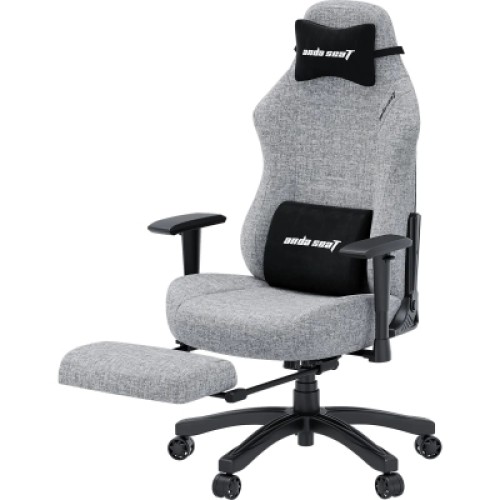 Кресло игровое Anda Seat Fabric Luna Pro Size L Gray (AD18T-44-G-F)