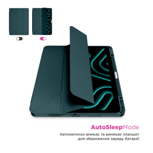 Чехол для планшета Armorstandart Y-Type PEN Samsung Galaxy Tab A9+ Pine Green (ARM85503)