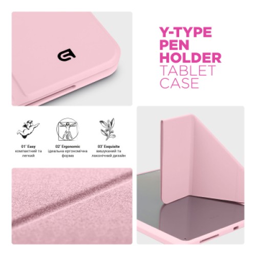Чехол для планшета Armorstandart Y-Type PEN Samsung Galaxy Tab A9+ Pink (ARM85504)