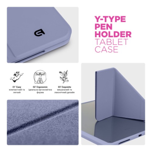 Чехол для планшета Armorstandart Y-Type PEN Samsung Galaxy Tab S10 FE+ Purple (ARM85535)