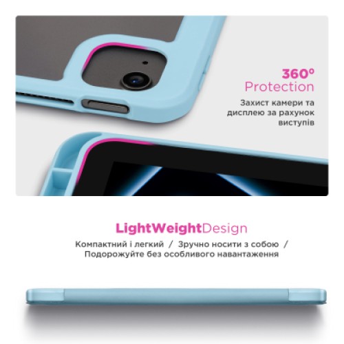 Чехол для планшета Armorstandart Y-Type PEN Xiaomi Pad 7 / 7 Pro Blue (ARM85537)